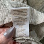 Free People Cream Button Down Shirt with Lace Accents Photo 5