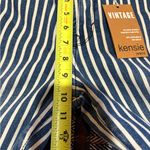 Kensie Vintage Lux The Ella Straight Leg Striped Blue Jeans NWT Photo 9