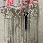 Ocean Drive NWT  Embroidered FringeTank Top Photo 7