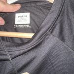 prAna T-Shirt Womens Sz 2X Black Crew Neck Raglan Short Sleeve Casual Pullover Photo 4