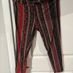 Terra & Sky Boho Mixed Patterns Soft Leggings - Size 1X Photo 2