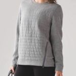 Lululemon Fleece Be True Crew Sweater Sz 2 (navy) Photo 11