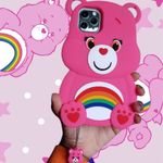 iPhone 11 Pro Max Pink Rainbow Bear Soft 3d Case Photo 1