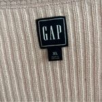 Gap Pink Ribbed Long Sleeve Button Front Knit Top Shirt Blouse XL Photo 2