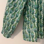 India Collection Emerson Fry Frances Frida Blue Green Organic Cotton Top EUC XS Photo 11