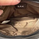 The Sak  Brown Tan Crochet Crossbody Handbag Boho Classic Festival Casual Photo 10