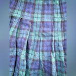 Pendleton Vintage  authentic black watch tartan wool pleated skirt, size 6 Photo 2