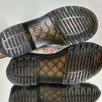 Dr. Martens  1460 Floral Mash Up Leather Lace Up Boots Parchment Beige Backhand Photo 8