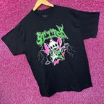 Stitch Electric Guitar Shredding Disney Animated Movie Tee L Photo 2