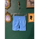 TLF SCULPT SEAMLESS SCRUNCH BUTT SHORTS SZ SMALL Blue Photo 1