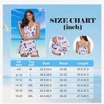 One Piece Zando Womens Swimsuits Tummy Control Swim Dress Swimsuit Photo 3