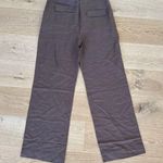 Loft Tie Belt High Waist Pants Size 6 Brown Photo 3