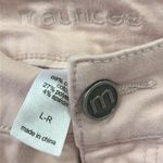 Maurice's  Lightweight Stretch Mid Rise Denim Pink Coral Jeans Size Large Regular Photo 6