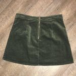 Newbury Kustom Green Corduroy Skirt size M Photo 6