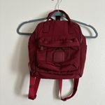 Hot Style Mini Bestie Backpack in Dark Red Diaper Bag Purse Carry On Photo 3