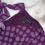 Stitch Fix 41 Hawthorn Women's Purple Flounce Sleeve Blouse Photo 5