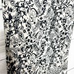 Maxine Nichols Black & White Boho Paisley Casual Festival Pants Size Medium Photo 3
