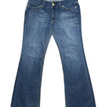 Old Navy Vintage Y2K  Low Waist Flare Jeans Womens‎ Size 8 Dark Wash Denim Retro Photo 0