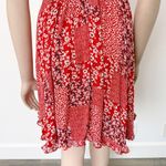 Selfie Leslie [] Red Dote On Me Ruffle Trim V-Neck Strappy Back Dress NWT Size XL Photo 4