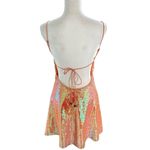 Kimchi Blue Sand Dollar Sequin Square Neck Peach Dress Size Medium Taylor Swift Photo 6