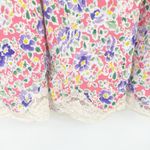 Victoria's Secret  VS Gold Label VTG Vintage Coquette Lace Floral Slip Dress Large Photo 3