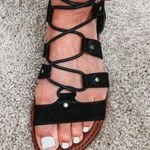 PacSun Black Lace Up Sandals Photo 0