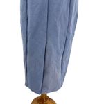 Lavish Lice Lavish Alice Womens Size 4 Dress Midi Blue Metal Ring Plunge Detail Sleeveless Photo 7