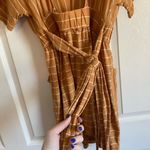 Free People NWT Beach Beach Paradise open back mini dress extra small striped Photo 2