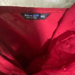 Red casual cute holidays dress plus size 0XL Red Photo 11