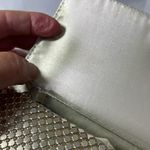 Gunne Sax NWT  Jessica McClintock silver chainmail crossbody bag. Photo 3