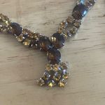 Elegant prong set vintage Necklace Gold Photo 2