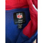 NFL Team Apparel NY Giants Hoodie Blue/Red Size XXL *Flaw Photo 5