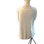 Dress Barn Sleeveless White Blouse Women's Large Photo 3