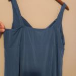 Maurice's  2X Twist Top Front Stretchy Tank Top in Teal Plus Photo 4