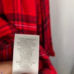 J.Jill Womens 2X Red Plaid Rayon Button Down Long Sleeve Shirt Top Photo 8