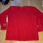 Karen Scott Vtg  Holiday Sweater Beaded Silk Angora Blend NWT Size Large Photo 3