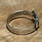 Sterling Silver Vintage Bucko Pat Pend Buckle 925  Ring Photo 4