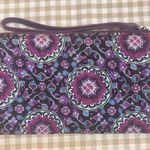 Vera Bradley Purple Floral Wristlet Photo 1