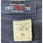 VTG NWT C’est Toi‎ Women’s Flare Stretch Denim Jeans Western Heavy Duty Usa Photo 4
