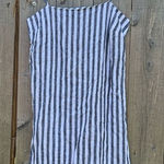 A New Day Linen Blend‎ Dress Striped Size XS NWT Photo 0