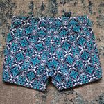 Stylus blue geo glat front chino shorts size 6 Photo 10