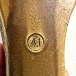 Patrizia by Spring Step Red Wedge Cutout Buckle Strap Sandals D Photo 8