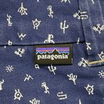 Patagonia  Organic Cotton Pants Eiffel Tower Print Blue Size‎ 6 Photo 10