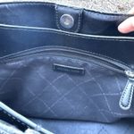 Michael Kors  Nicole Large Triple Compartment Shoulder Leather Tote Bag Black Photo 9