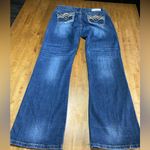 Rock & Roll Cowgirl  Blue Jeans with Embroidered Pocket 34 Photo 2