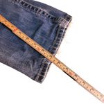 Ariat  Denim Jeans Bootcut Medium Wash Distressed Hem ~ Size 10, See Measurements Photo 6