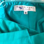Trina Turk ‎ teal formal dress with pockets Photo 5