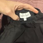 Bella Dahl  smocked Black Tie Front Blouse Photo 2