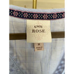 Knox Rose  Cut Out Dress Mini Cottagecore Easter Spring Coquette Embroidered Boho Photo 5