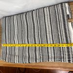 Loft  Black & White Geometric Knit Pencil Skirt‎ Size 14 Photo 11